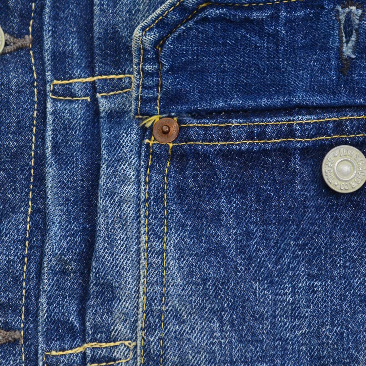 LEVIS】～40s 506XX 針刺しプレーンシンチバック 1st ファーストデニム