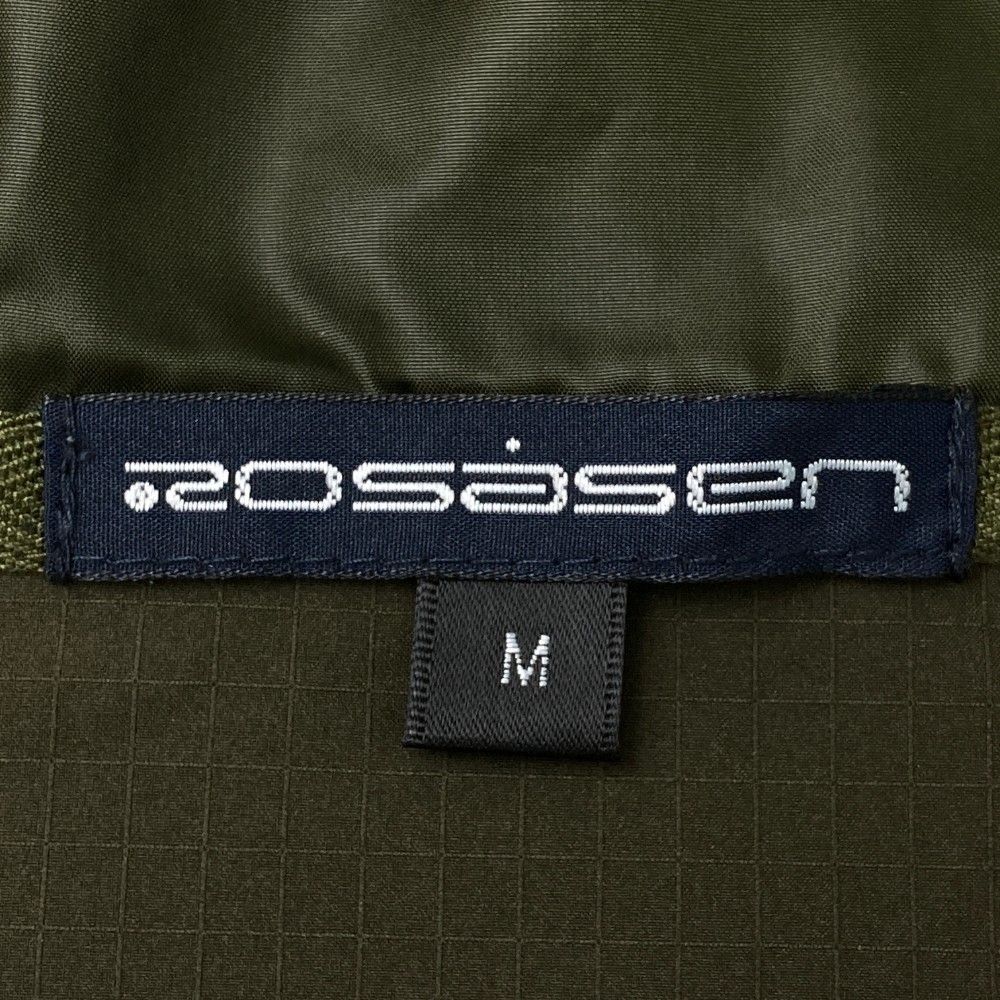 サイズ：M ROSASEN ロサーセン ハーフジップパーカー カモフラ柄