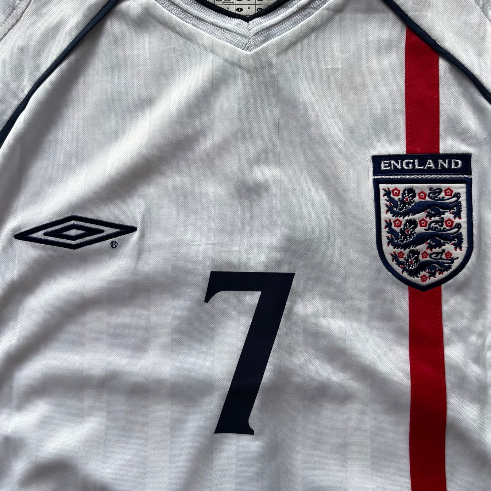 UMBRO イングランド代表 アンブロ ゲームシャツ レプリカユニフォーム umbro 古着 アンブロ UMBRO イングランド代表 襟付き サッカー