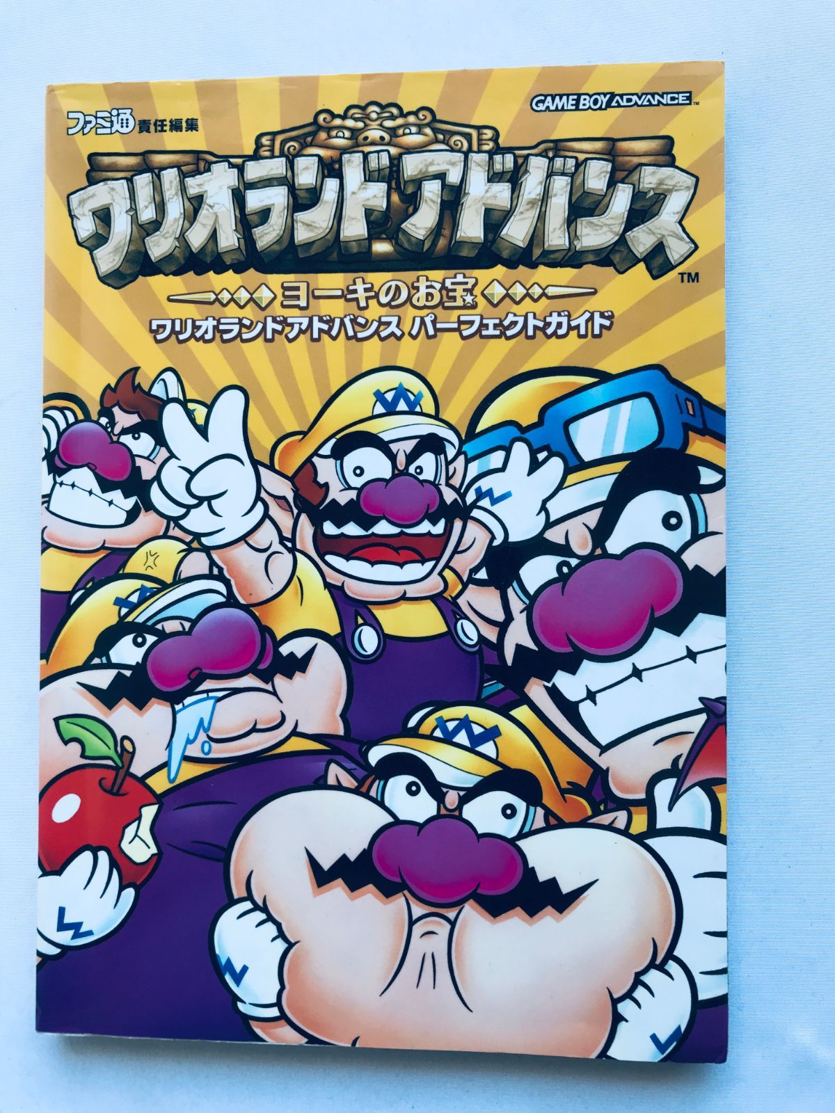 ワリオランド アドバンス ヨーキのお宝 パーフェクトガイド 攻略本 