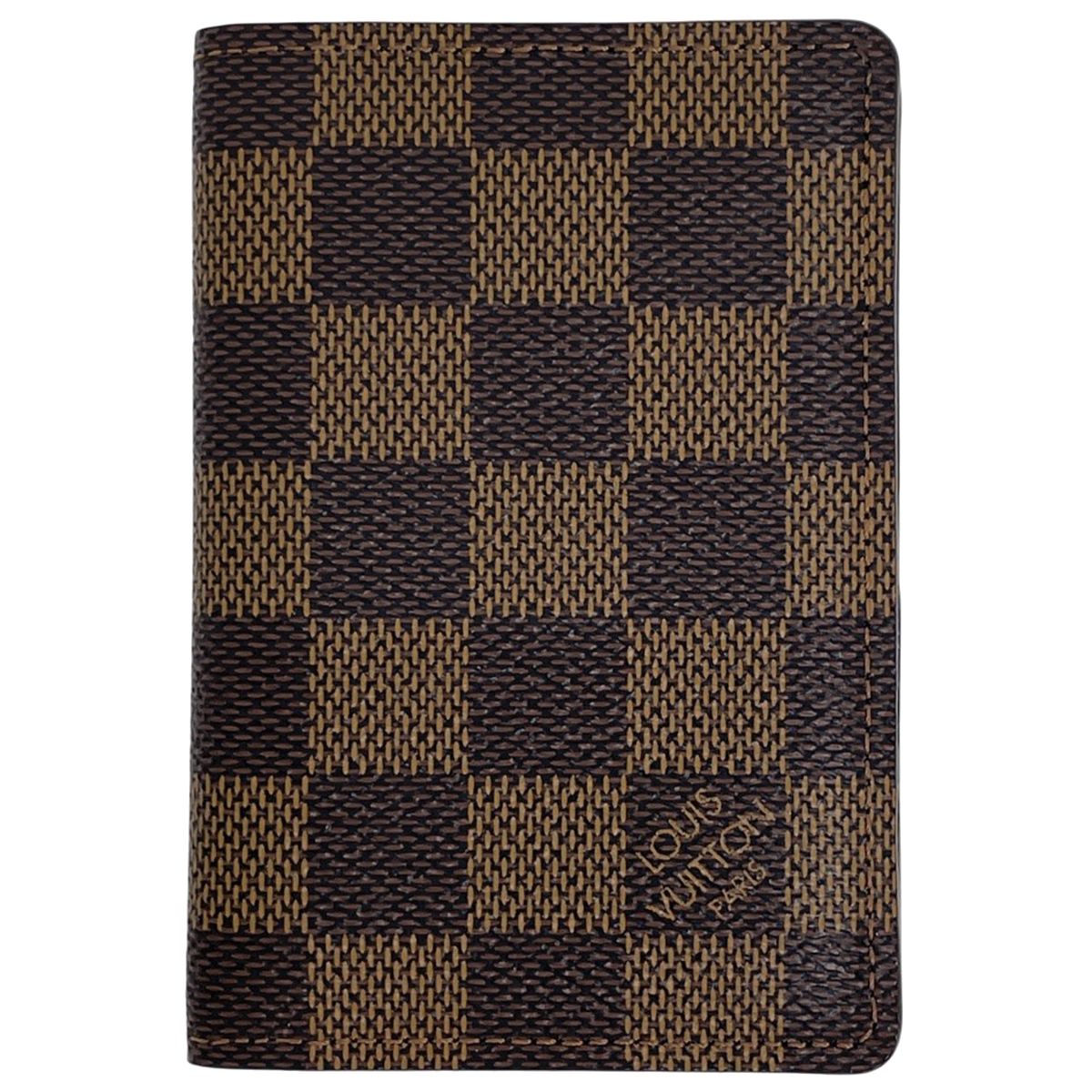 ルイ ヴィトン Louis Vuitton オーガナイザードゥ ポッシュ カード入れ 定期入れ パスケース カードケース ダミエ ブラウン N61721 レディース