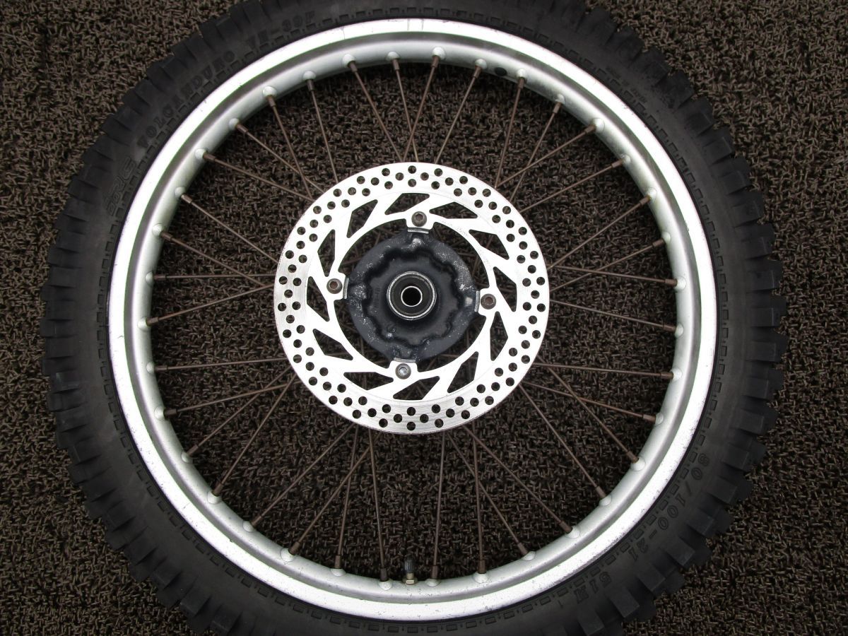 XLR250R フロントホイール ディスク □A6505 MD22 ホンダ MD17E キャブ車 XLR250R-4