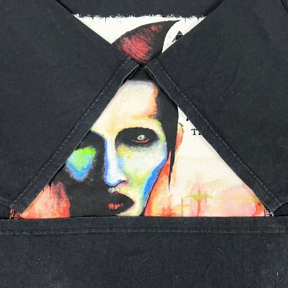 Marilyn Manson マリリンマンソン 2004 Lest We Foeget Tシャツ バンド DELTA PRO WEIGHT ブラック サイズXL 正規品 / 52202 Marilyn Manson マリリンマンソン 2004 Lest We Foeget Tシャツ バンド