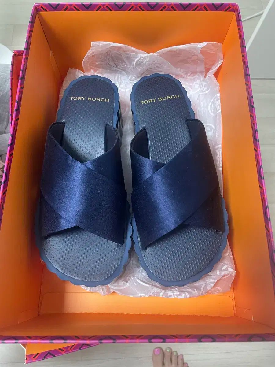 Tory Burch トリーバーチ ウェッジ スリッパ サンダル 6