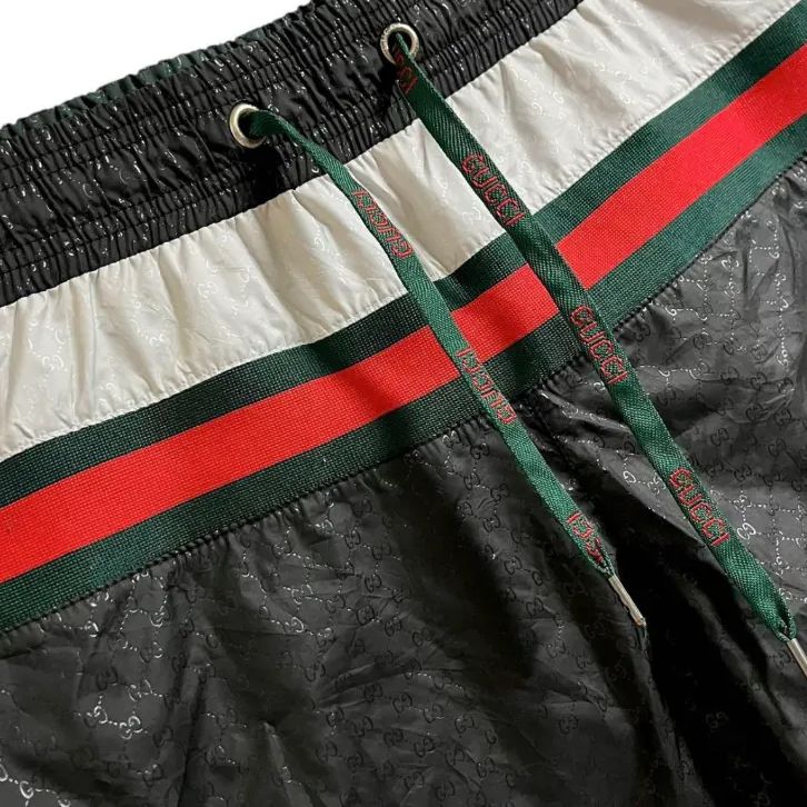 GUCCI グッチ スイムショーツ ハーフパンツ ブラック イタリア製