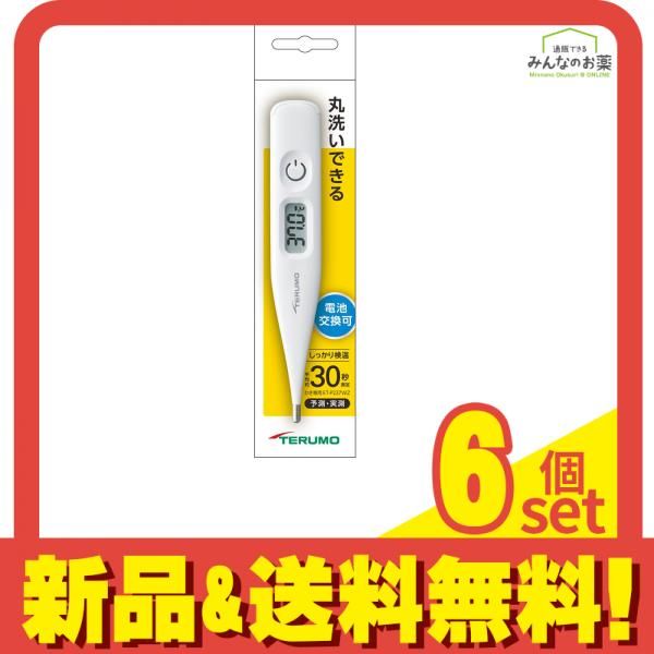 テルモ電子体温計 ET-P237WZ 1本入 6個セット