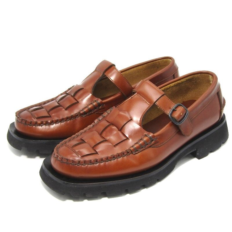 HEREU へリュー 39 Tストラップローファー MFA21SOSP002