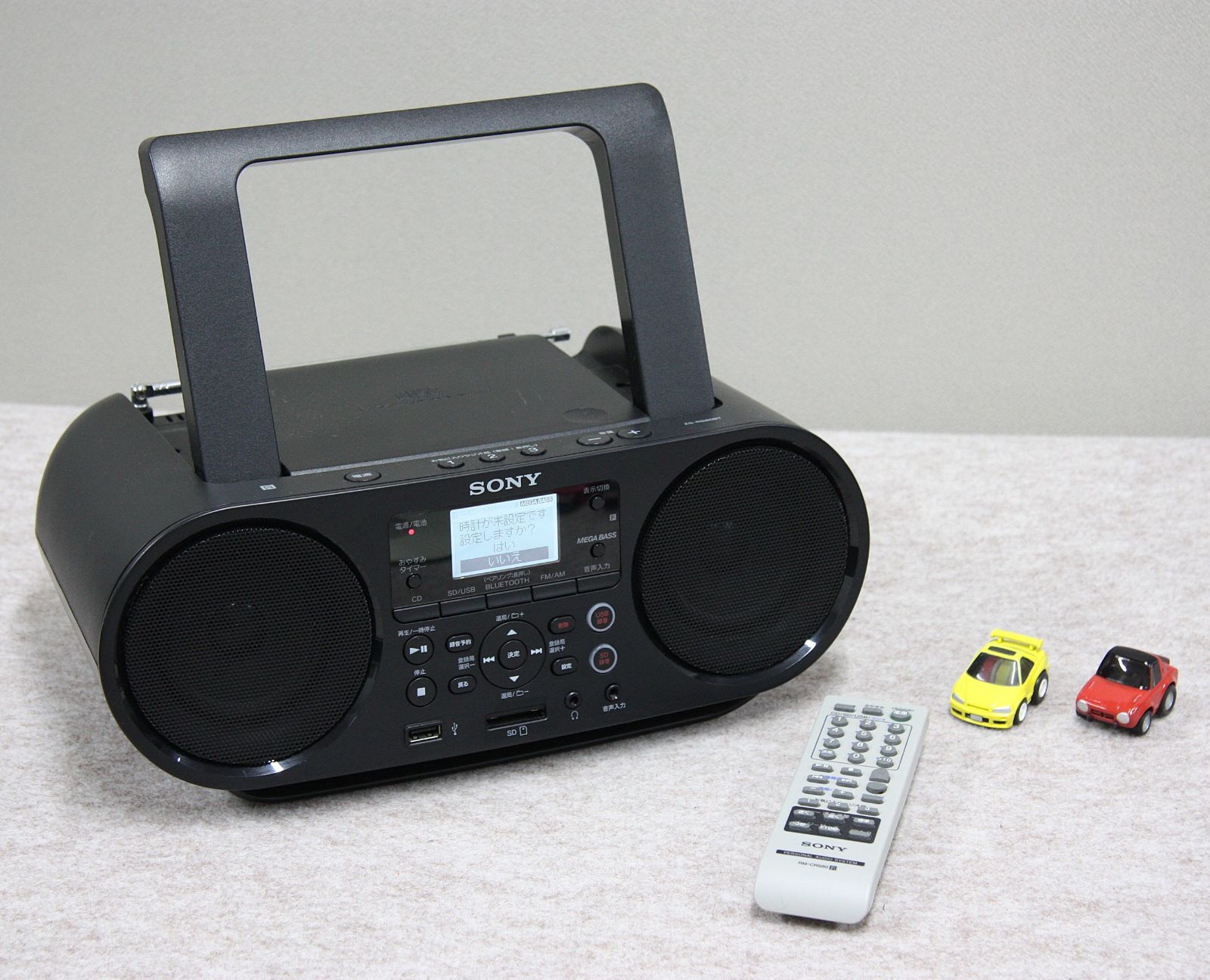 SONY ZS-RS80BT Bluetoot ☆メンテナンス済み SONY 日本語表記の