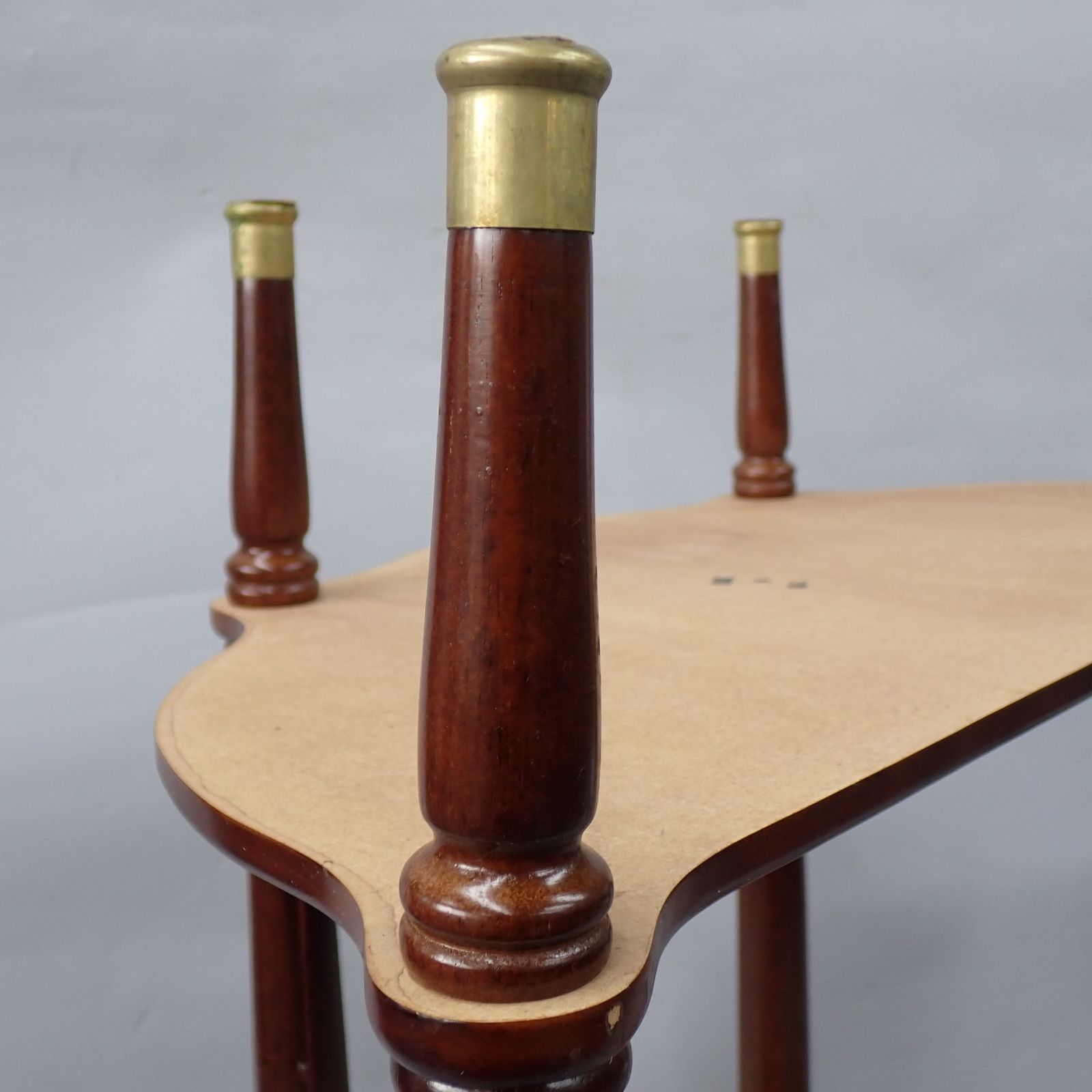 半月 コンソールテーブル 木製 アンティーク調 サイドテーブル 引き出し付き 木製コンソールテーブル サイドテーブル 半月型 引き出し付き