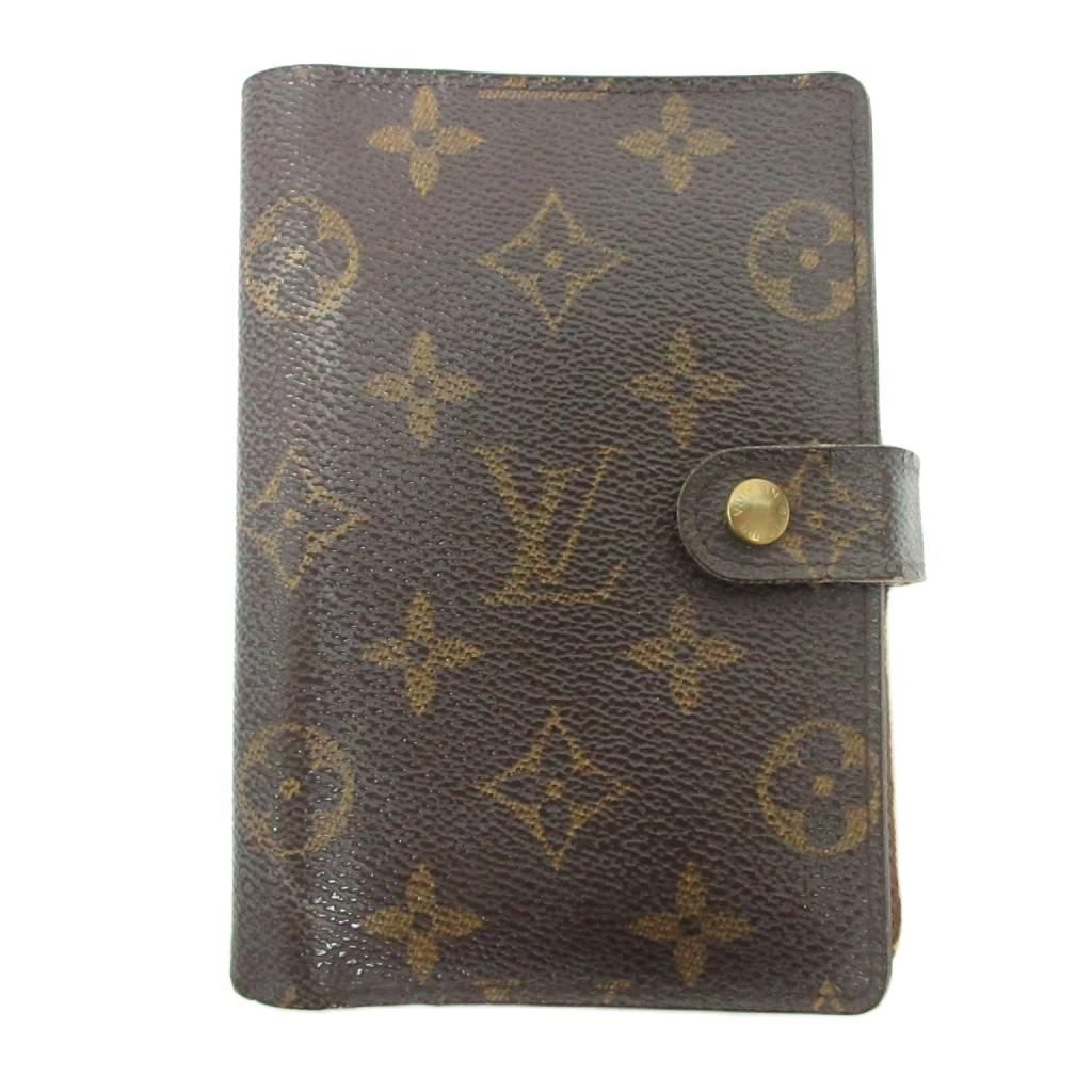 ルイヴィトン LOUIS VUITTON アジェンダPM モノグラム 手帳カバー