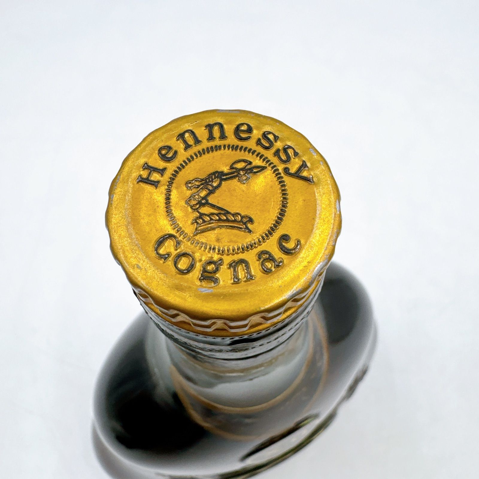 未開栓】Hennessy X.O 金キャップ グリーンボトル コニャック