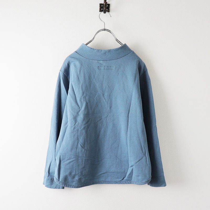 PALACE コットンシャツ 長袖 ブルー｜ファッション