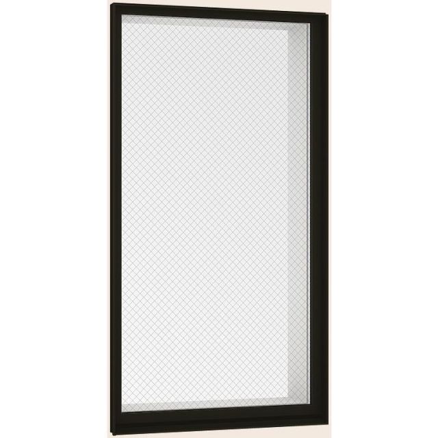 防火戸FG-L FIX窓 外押縁タイプ Low-E複層ガラス(網入り) / アルミスペーサー仕様 01622M W：200mm × H：2,270mm LIXIL リクシル TOSTEM トステム