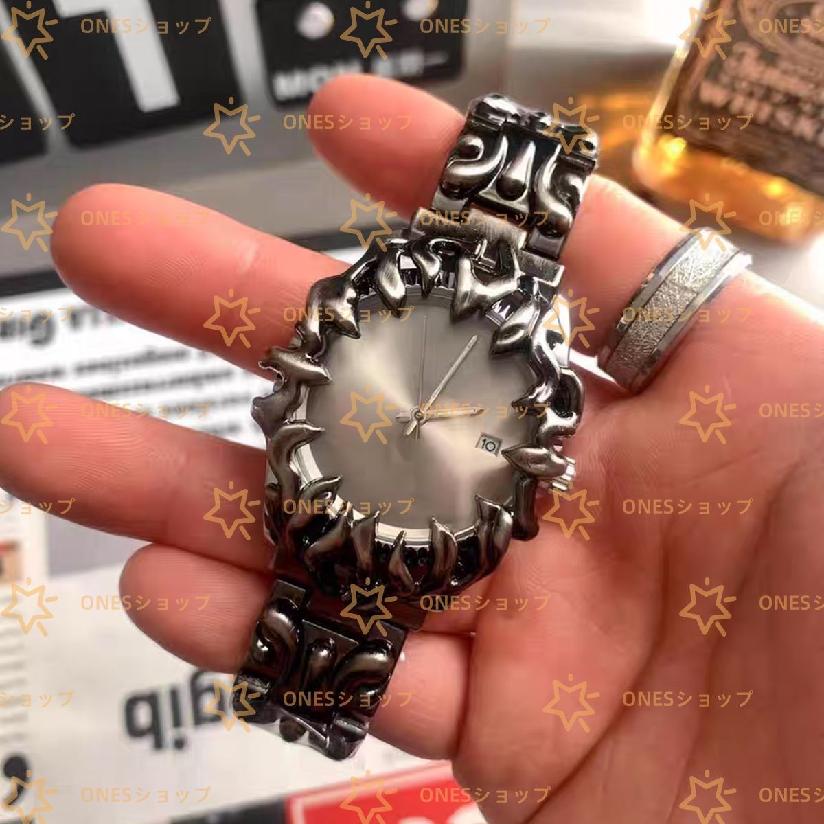 alabaster style Y2K 時計 watch ファイル レッド グレー グリーン ブラック 4色在庫