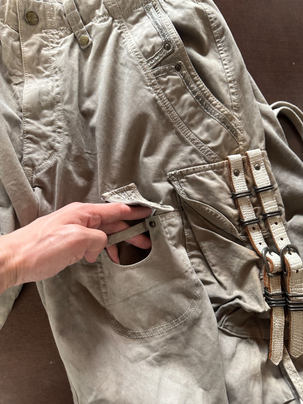 キミノリモリシタ/kiminorimorishita】ワイドカーゴパンツ - メルカリ