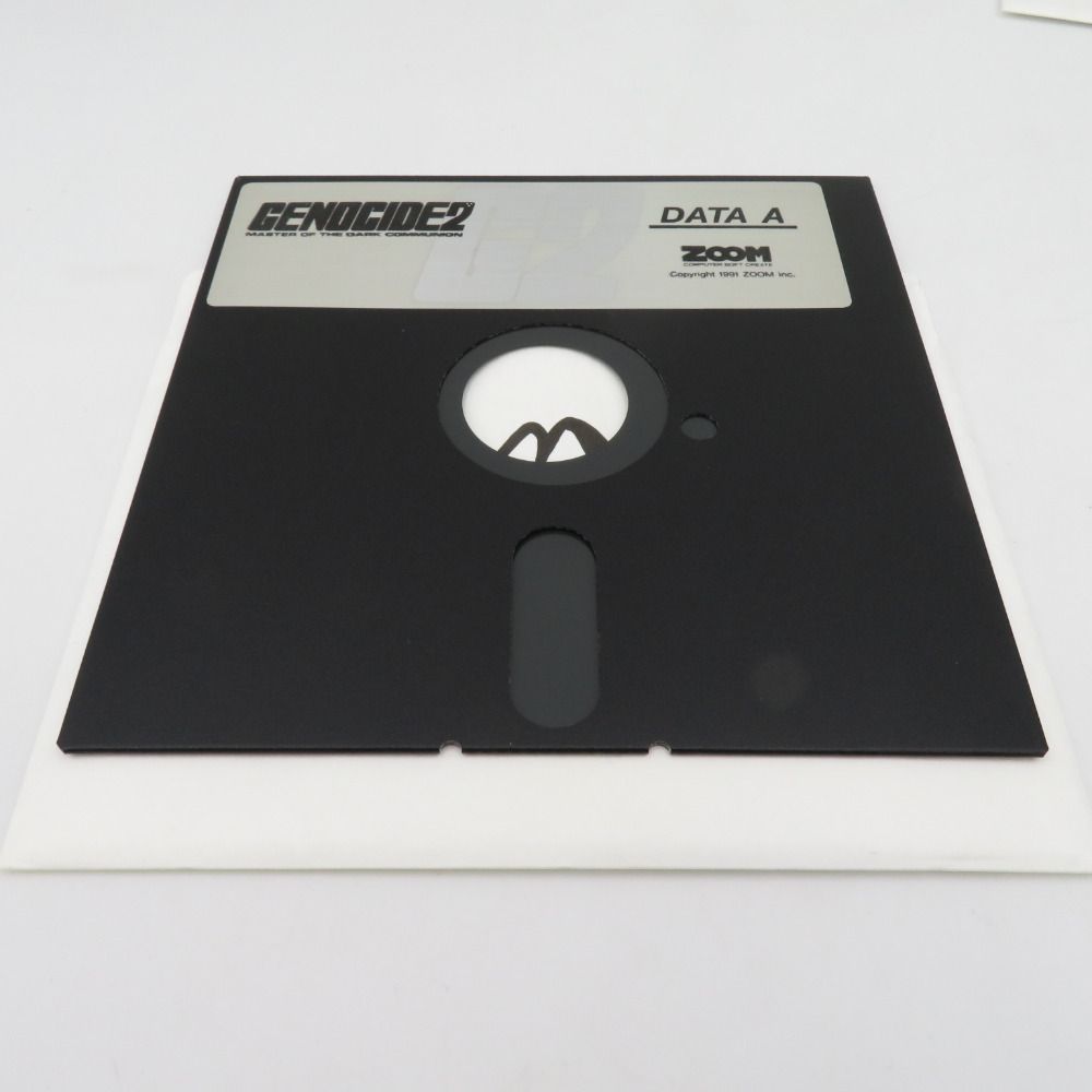 【x68000】ジェノサイド ジェノサイド2 X68000 5インチディスク盤 ZOOM ズーム ゲーム