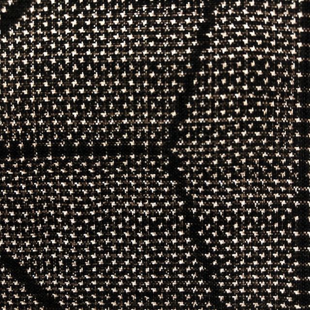 きものキレイ 大島紬 ほどき済 黒 麻の葉 絹 リユース secondhand KJ009