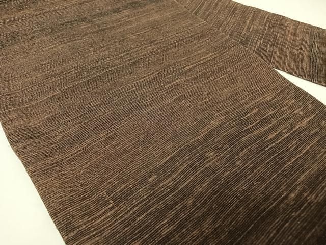 平和屋着物○インド・アッサム 野蚕糸 手織 ムガシルク 九寸