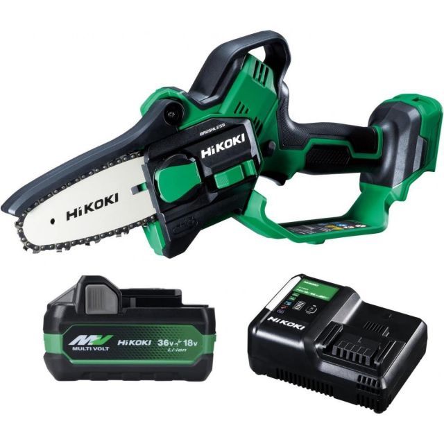 HiKOKI 18V 充電式 ハンディ チェーンソー ミニチェンソー CS1810DD CS1810DD XPZ