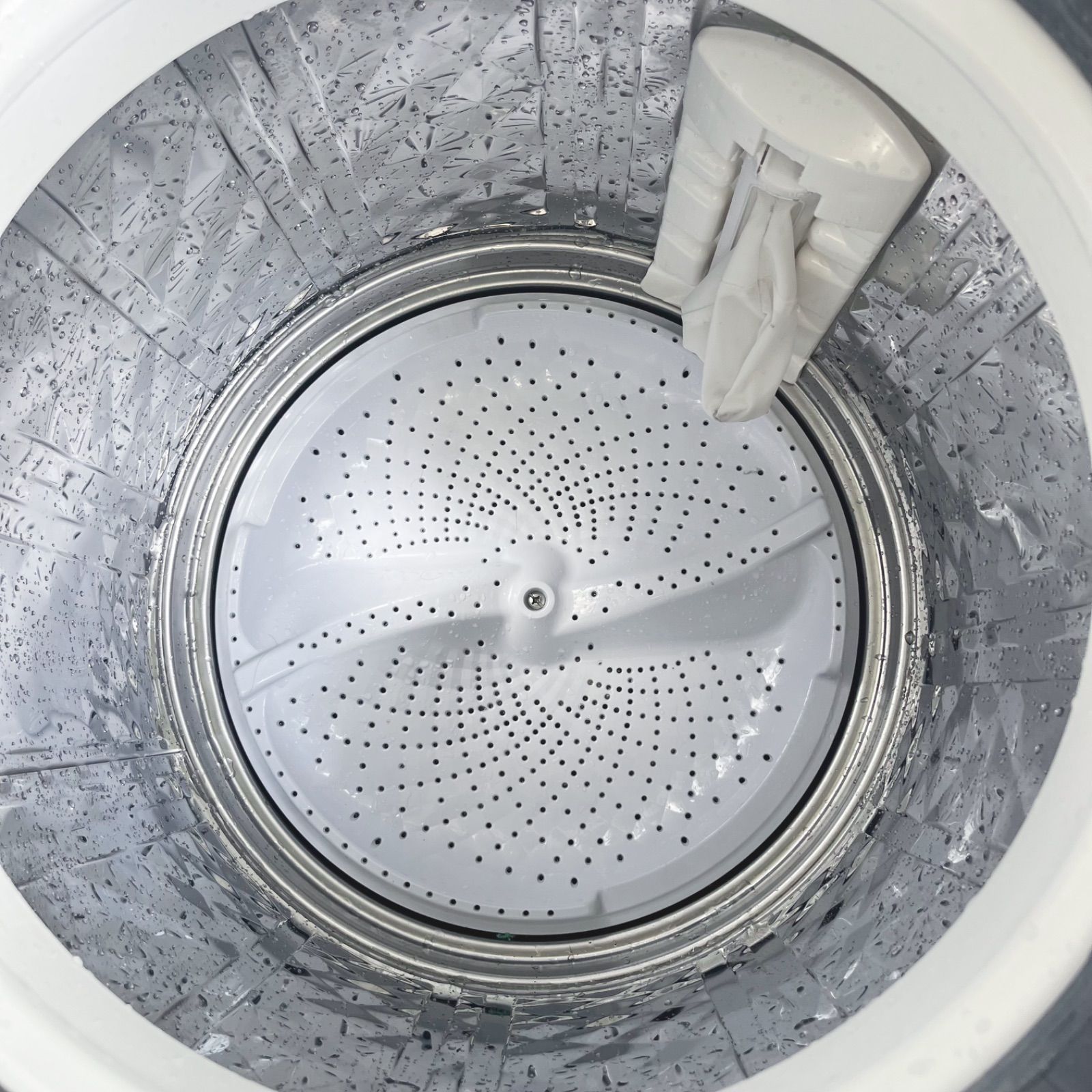 163取付無料！SHARP熱乾燥搭載スタイリッシュゴールド8kg洗濯機