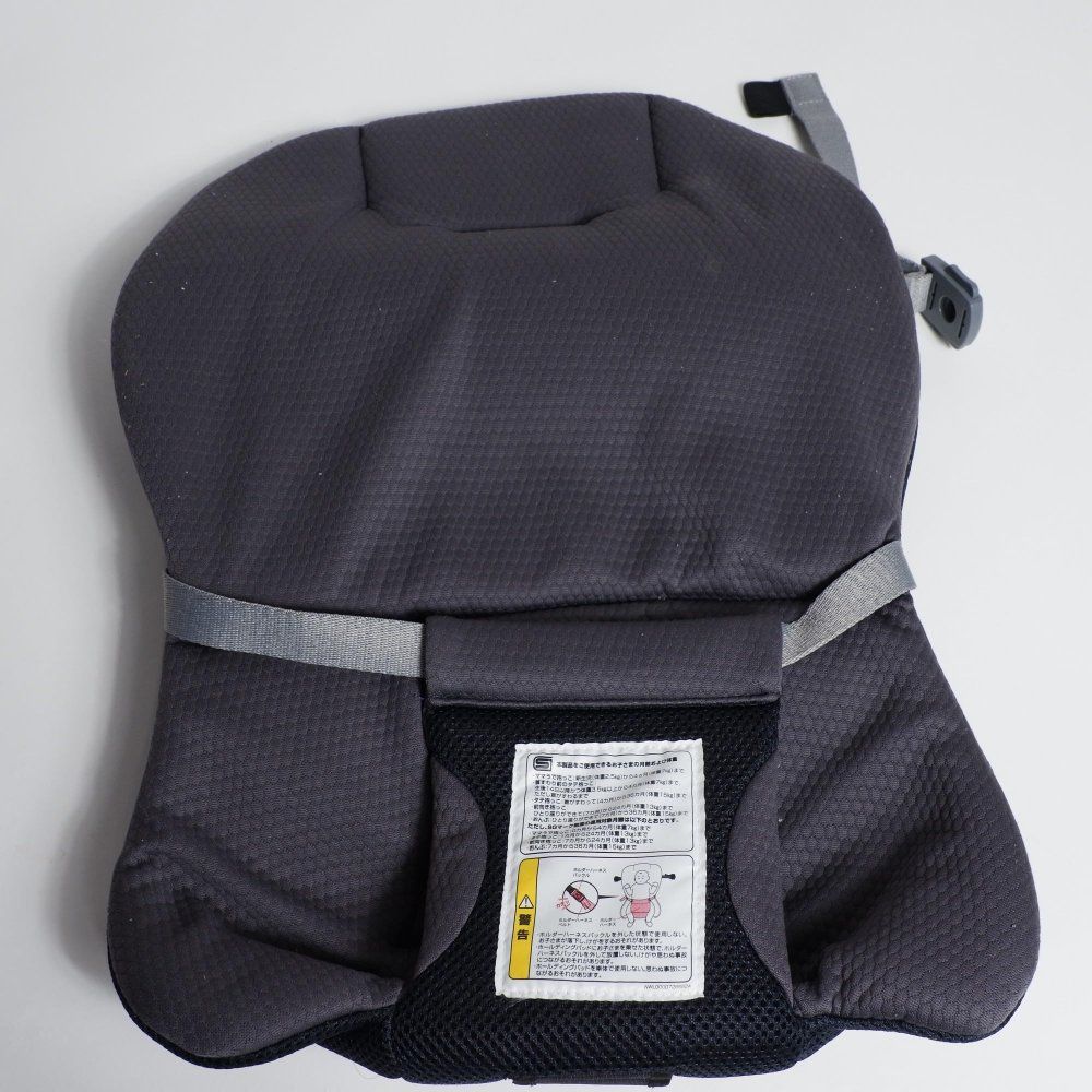 外出・移動用品 Aprica 抱っこ紐 メッシュ グレー よだれパッドなし