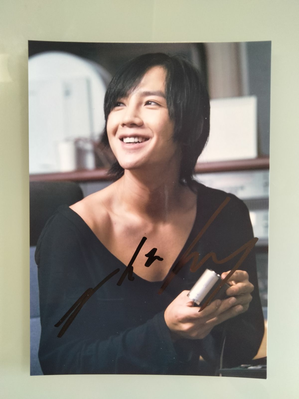 チャン・グンソク直筆サイン入り2Lサイズ写真…Jang Keun-suk