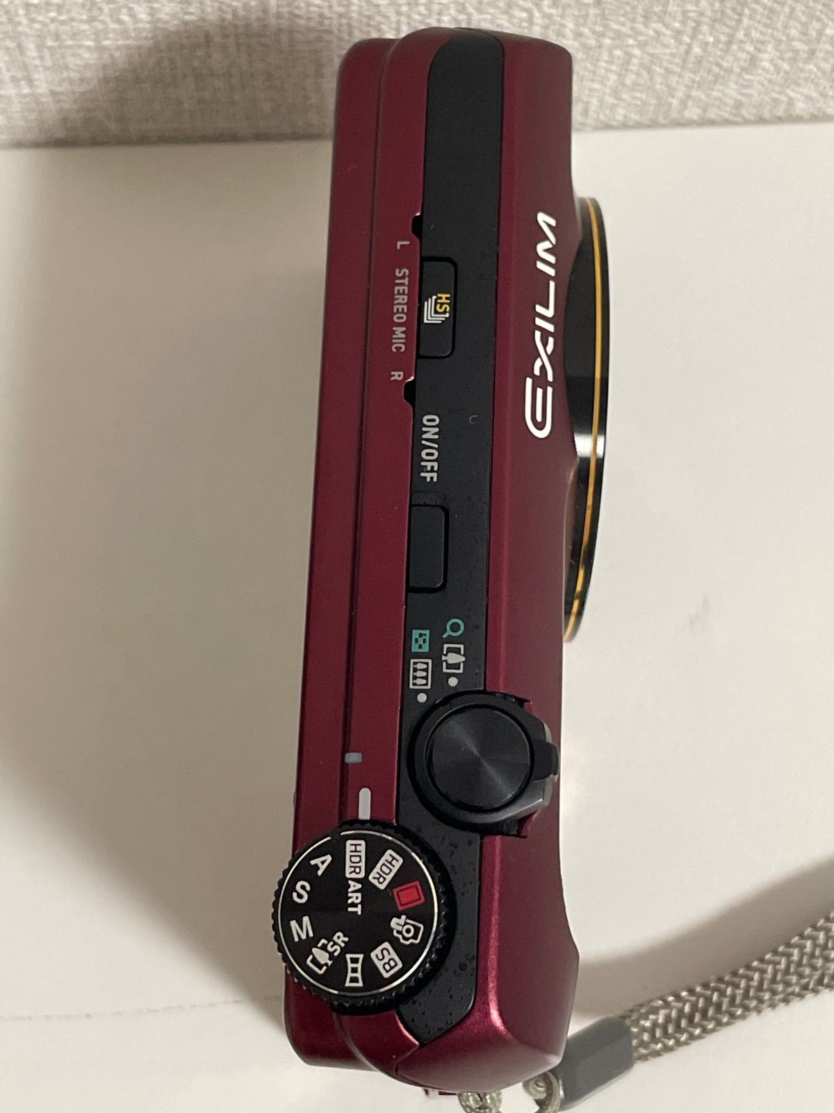 動作確認済 CASIO EXILIM EX-ZR310RD レッド
