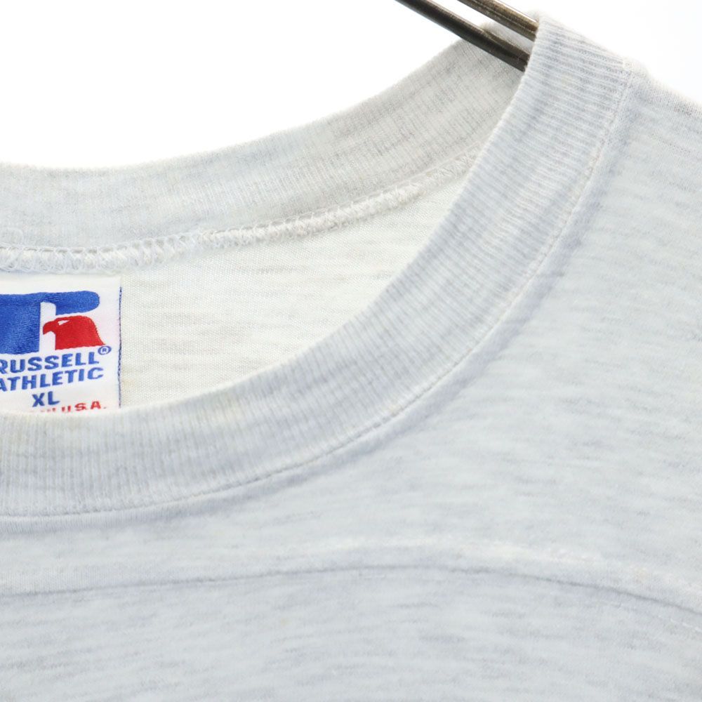 ラッセルアスレチック 90s USA製 オールド 半袖 Tシャツ XL グレー系