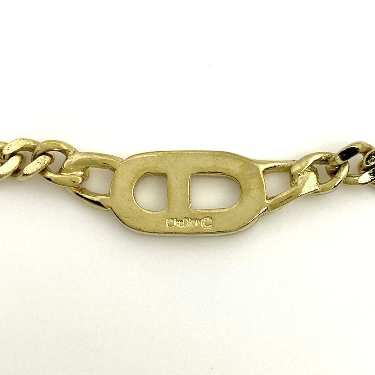クリスチャンディオール Christian Dior ロゴ ラインストーン 