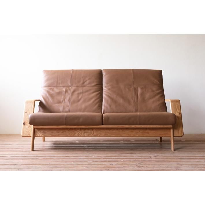 ソファー 3人掛け 3人用 本革 本皮 国産家具 おしゃれ かっこいい ソファー 北欧 ローソファ 木枠 肘付き 上質 モダン ソファ