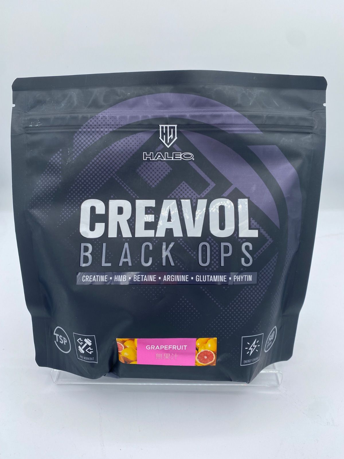 ハレオ ク ボルブラック 540g グレープフルーツ味 CREAVOL BLACK HALEO ボディプラス 賞味期限 4月