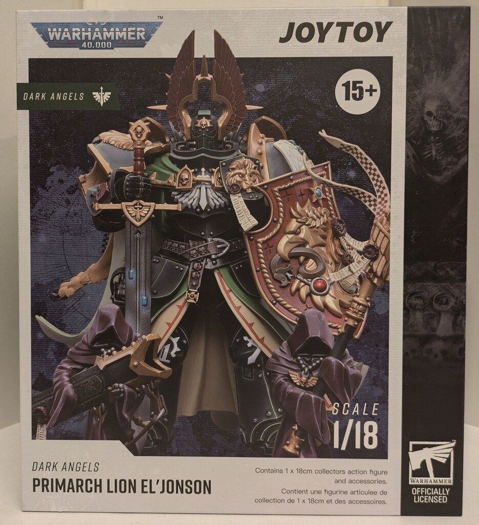 JOYTOY WARHAMMER40000 DARK ANGELS PRIMARARH LION ELJONSON