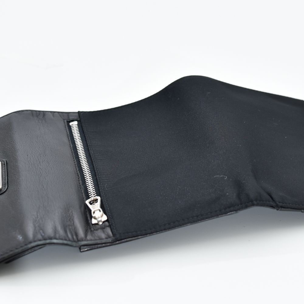 中古USED PRADA 財布 3つ折り M510 ナイロン ナッパ 253807794