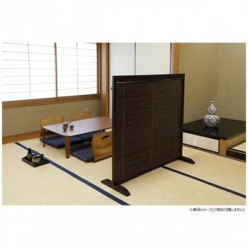 直線的な 弘益 KOEKI UTILITY 衝立1連 ブラウン JPLB1BR 改良版入荷！