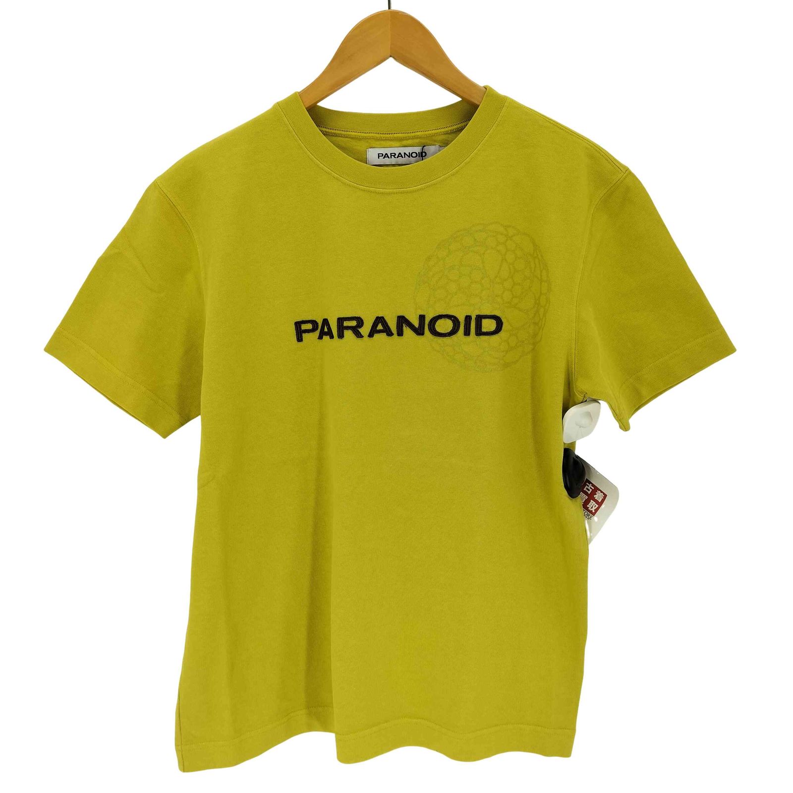 PARANOID(パラノイド) 25SS Leather Logo Patch T-Shirt レディース 中古 古着 1244 パラノイド PARANOID 25SS Leather Logo Patch T-Shirt