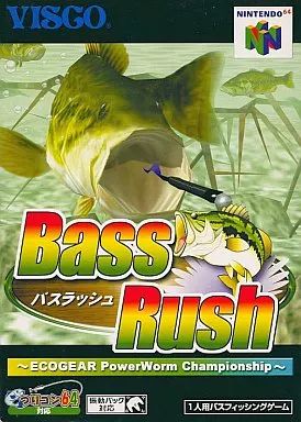 ニンテンドウ64ソフト バスラッシュ ～エコギアパワーワームチャンピオンシップ～