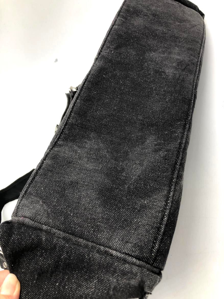 grancy デニムバッグ　黒 GRANCY（グランシー）の「【GRANCY】DenimpantsStyle