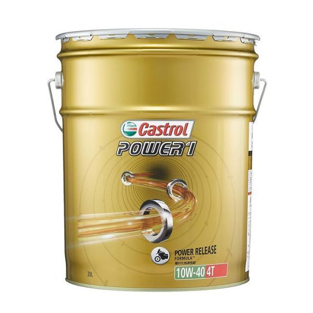 Castrol カストロール POWER1 4T 10W-40 20L缶