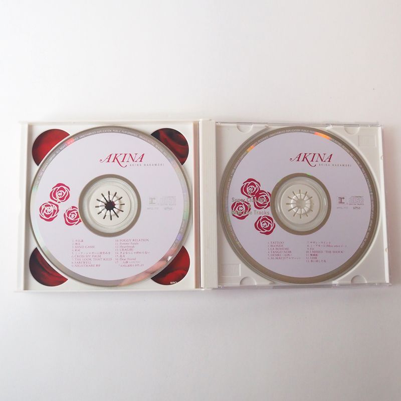 中森明菜「AKINA」CD4枚組 スローモーション/少女A/セカンド