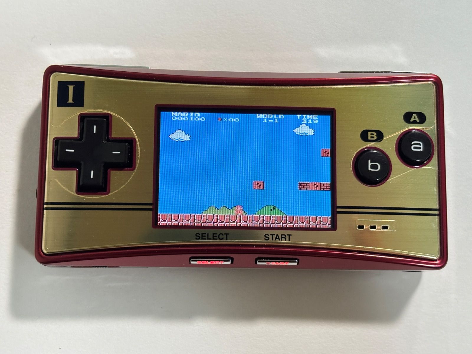 美品 ゲームボーイミクロ 本体 OXY-001 20周年 ファミコンバージョン② Nintendo ゲームボーイミクロ OXY-001 ファミコンバージョン