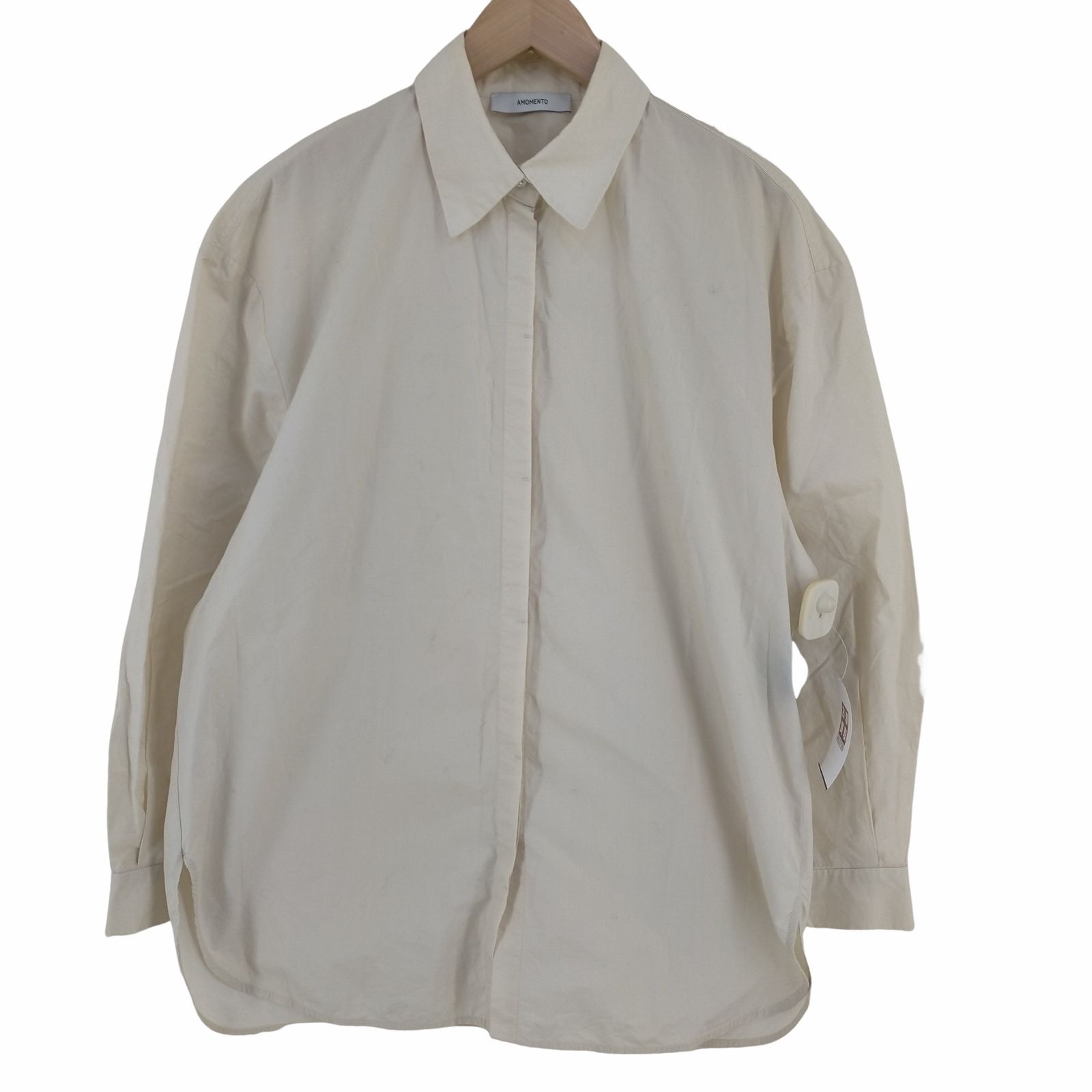 amomento(アモーメント) OVERSIZE SHIRTS レディース 韓国 AMOMENTO(アモーメント) ブラウス・シャツ(レディース
