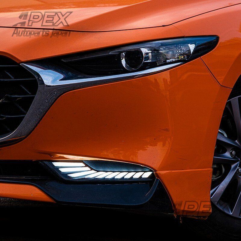 次世代マツダ3新型マツダ3 パーツ カスタム マツダ 流れるウィンカー LEDデイライト