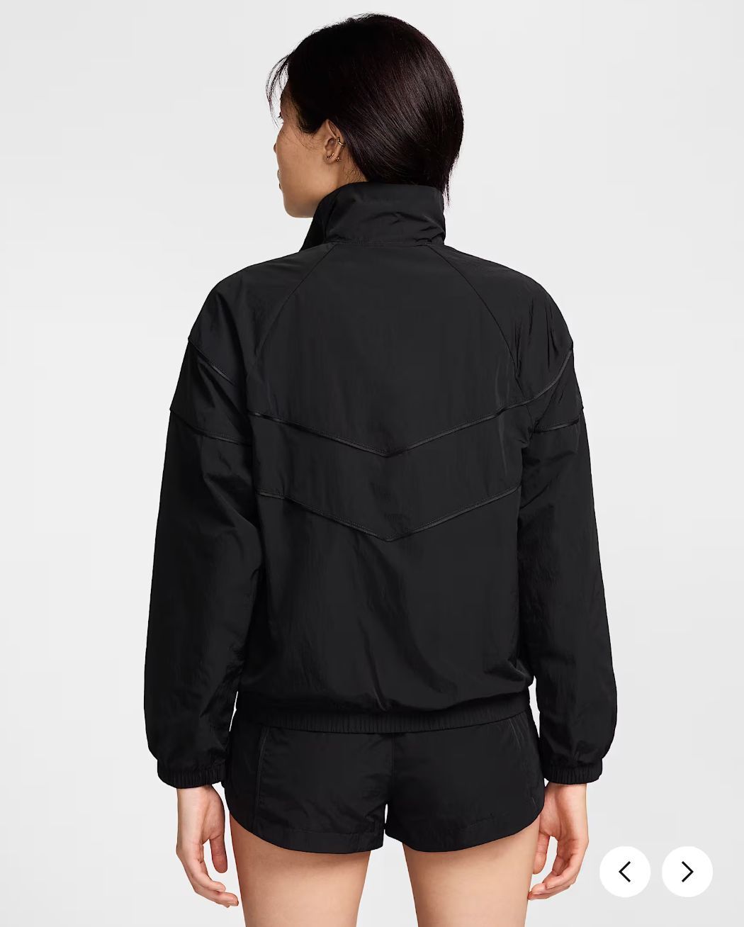 女性 2025 NIKE ナイキ ウィンドランナー レディース ルーズ UV ウーブン ウィンドブレーカー L サイズ