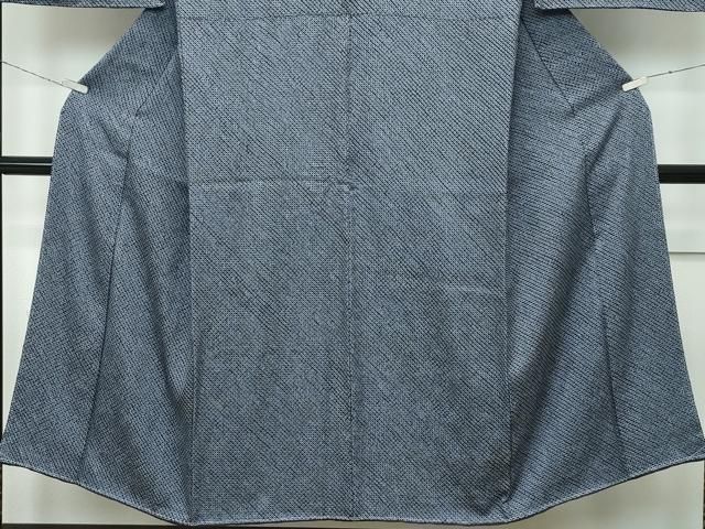 平和屋着物□極上 男性 小紋 キングサイズ 総絞り 逸品 未使用 CZAA2981s5 