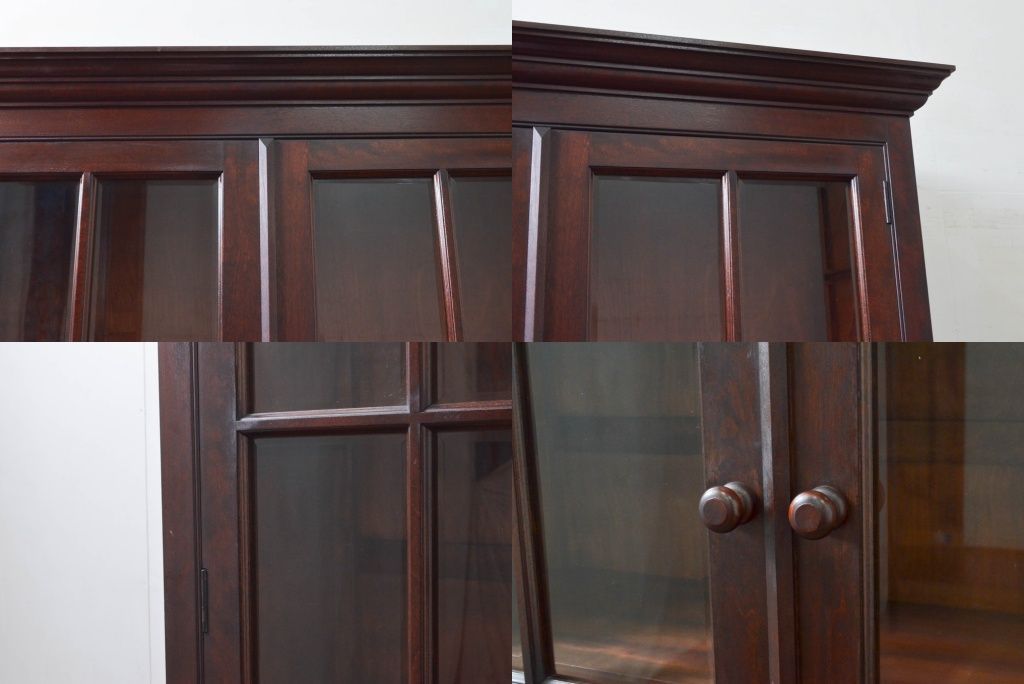 北海道民芸家具 ブックケース 本棚 書棚 収納棚 戸棚 キャビネット