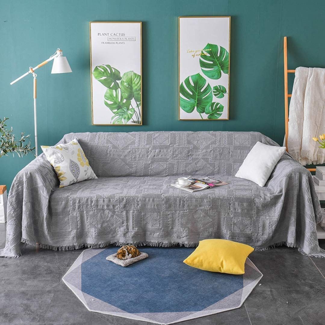 新品 キルト マルチカバー　キルトカバー　ベッドスプレッド　ソファーカバー　綿 滑り止め ソファーカバー キルティング キルト マルチカバー 北欧風