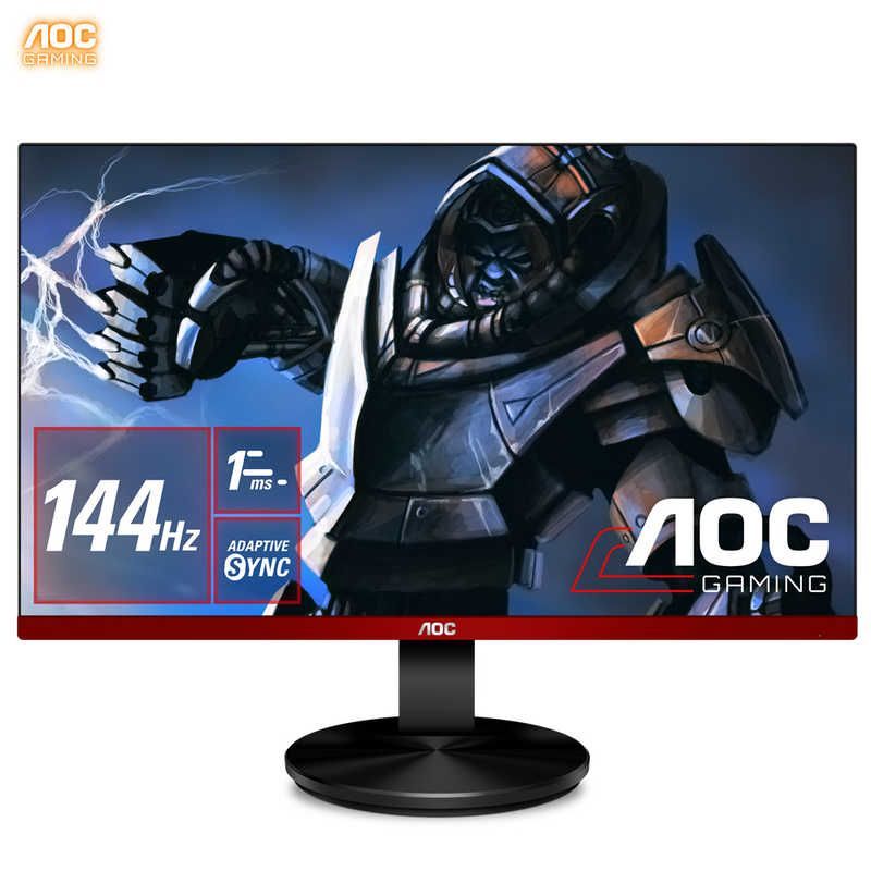 ♥ 未開梱 AOC ゲーミングモニター 23.8型| フルHD 1920×1080 | ワイド| ブラック-レッド G2490VX11
