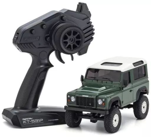 ラジコン MX-01 r|s ランドローバー ディフェンダー 90 Cグリーン レディセット ミニッツ4×4シリーズ 32529GR