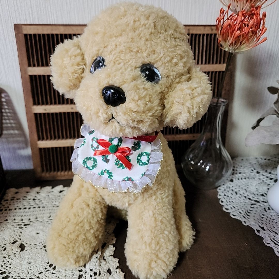 クリスマスエプロンチョーカー(B)12枚セット*トリミング クリスマスエプロンチョーカー(B)12枚セット*トリミング