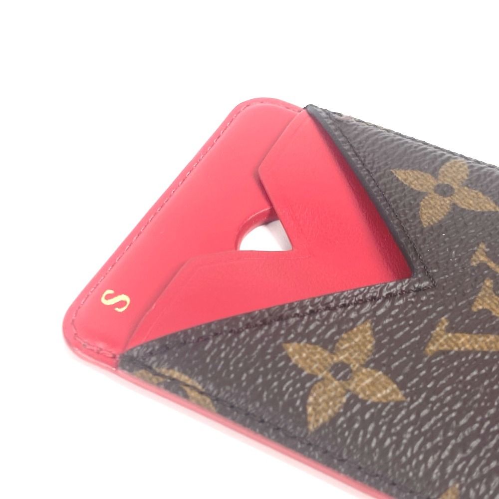 【ルイヴィトン】 カードケース マグネット スマホ red 日本限定◇】ルイヴィトン iPhone マグネット カードケース